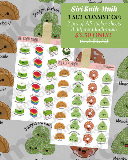 Kuih-Muih Series Sticker Set