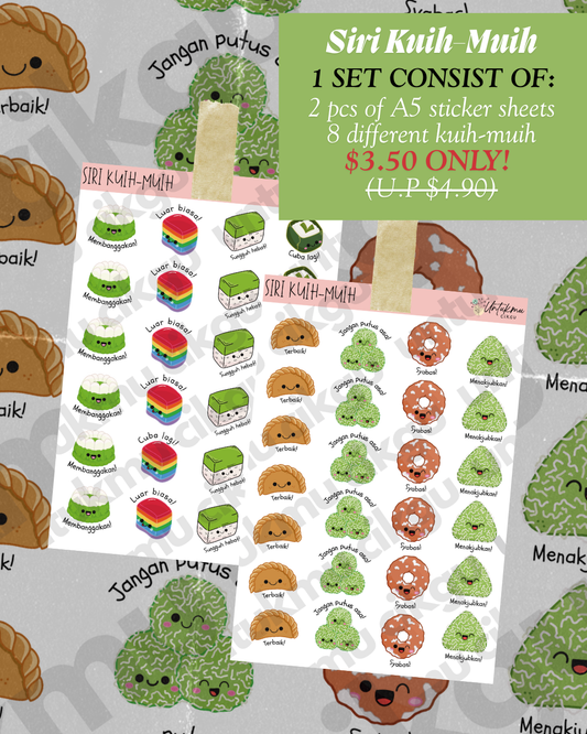 Kuih-Muih Series Sticker Set