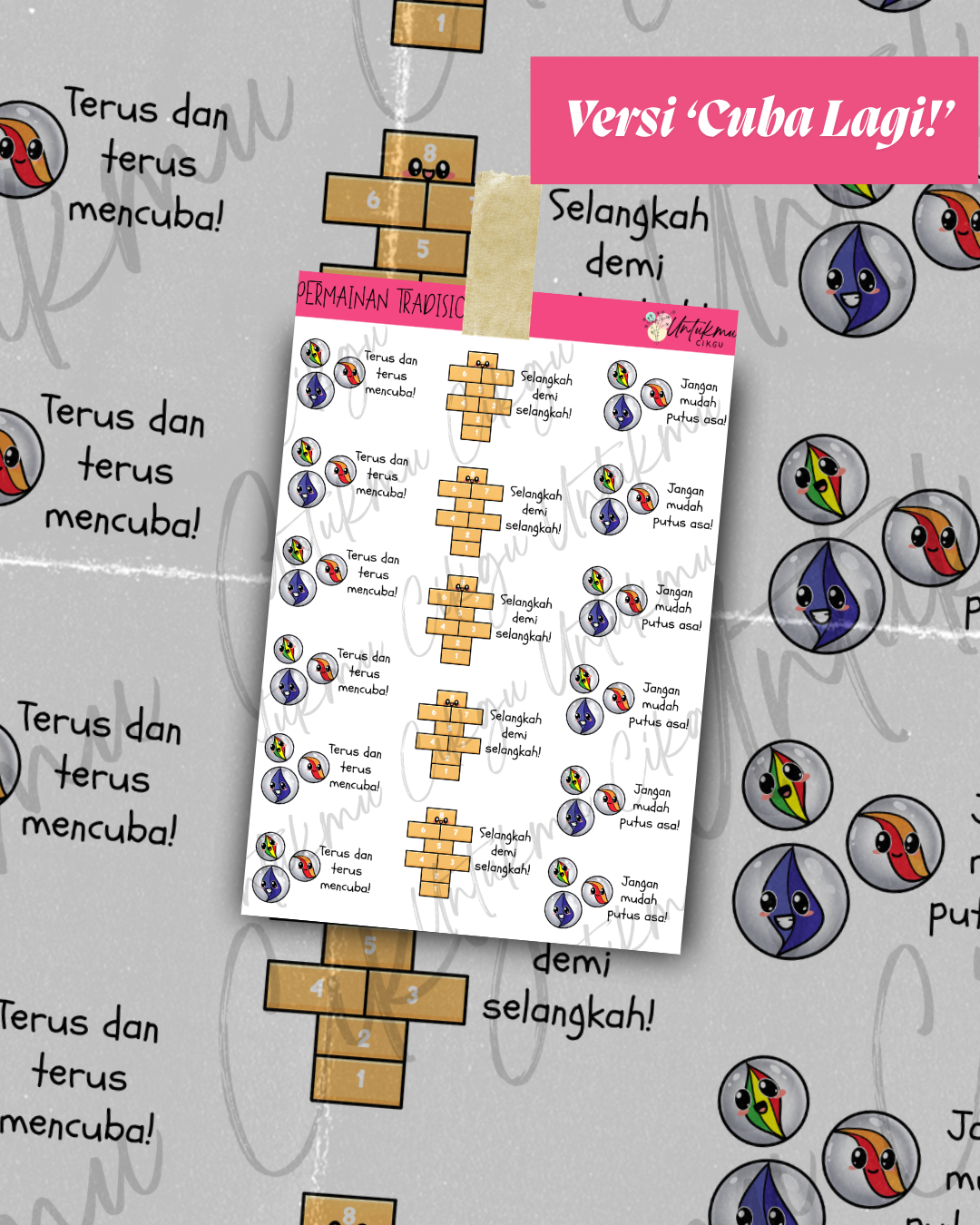 (PRE-ORDER) Siri Permainan Tradisional